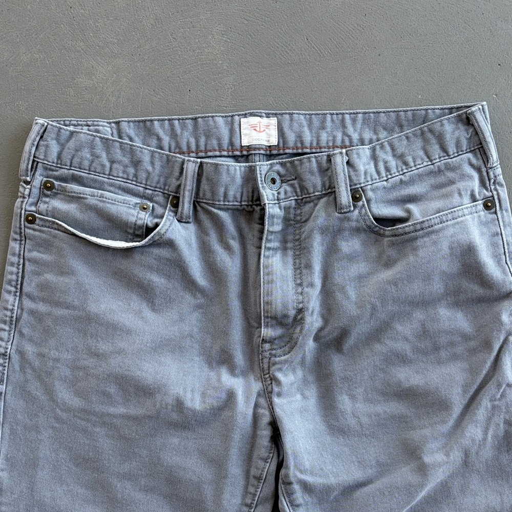 Dockers Men's Light Gray Straight Jeans Size 34 - Picture 2 of 7